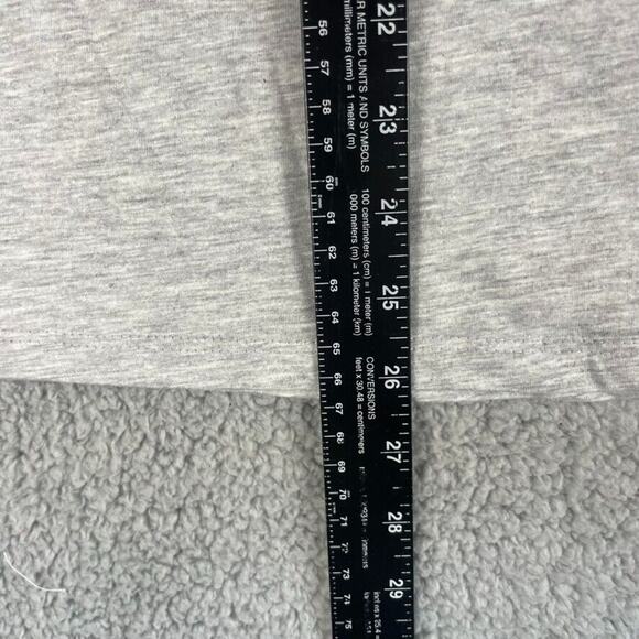 Hybrid Apparel Women's X-Large Gray Mommy Needs Caffeine Graphic SL Shirt XL - Picture 6 of 8